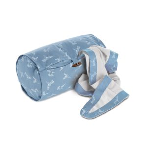 Stillrolle PLUS inkl. Stilltuch | 150 Kolibris/kieselgrau